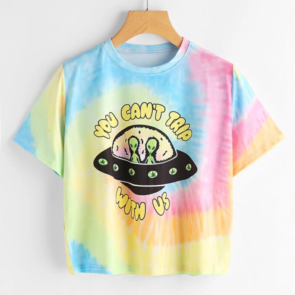 2/$10 Tie-Dye Graphic Tee